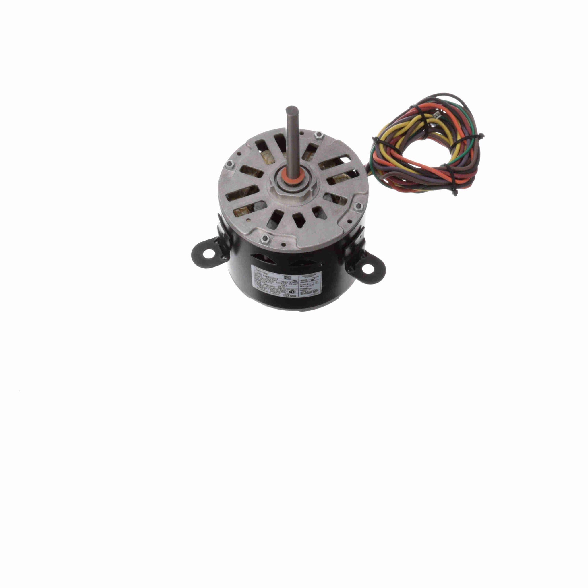 OCA1036 - 1/3 HP OEM Replacement Motor, 1075 RPM, 2 Speed, 208-230 Volts, 48 Frame, Semi Enclosed - Hardware & Moreee
