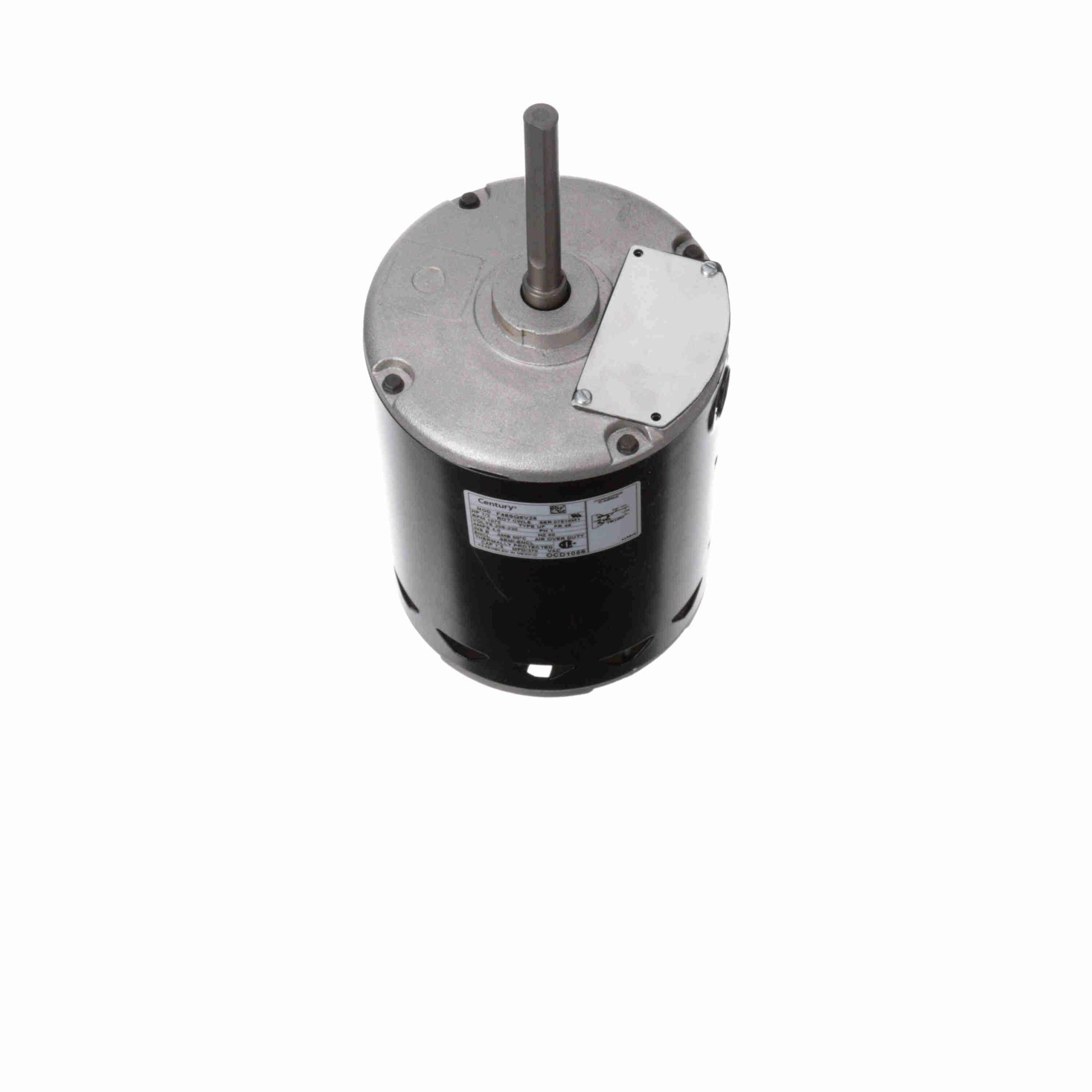 OCD1056 - 1/2 HP OEM Replacement Motor, 1075 RPM, 208-230 Volts, 48 Frame, OAO - Hardware & Moreee