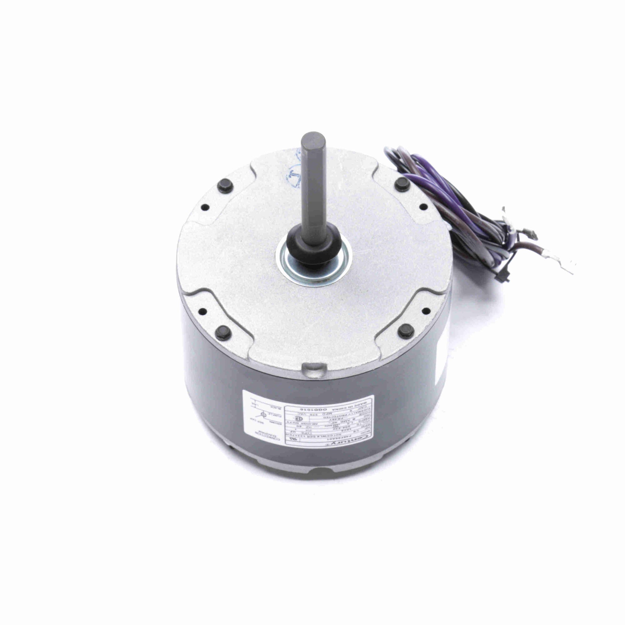 OGD1016 - 1/6 HP OEM Replacement Motor, 1075 RPM, 208-230 Volts, 48 Frame, TEAO - Hardware & Moreee