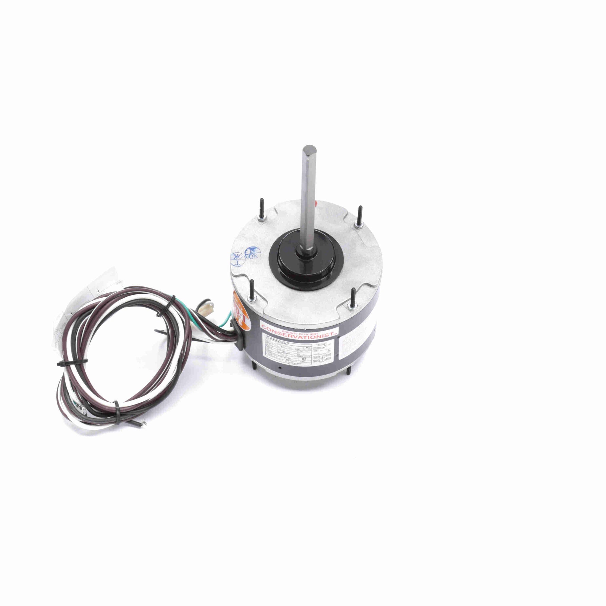 ORM5454BF - 1/8-1/15 HP Condenser Fan Motor, 1075 RPM, 1 Speed, 208-230 Volts, 48 Frame, TEAO - Hardware & Moreee
