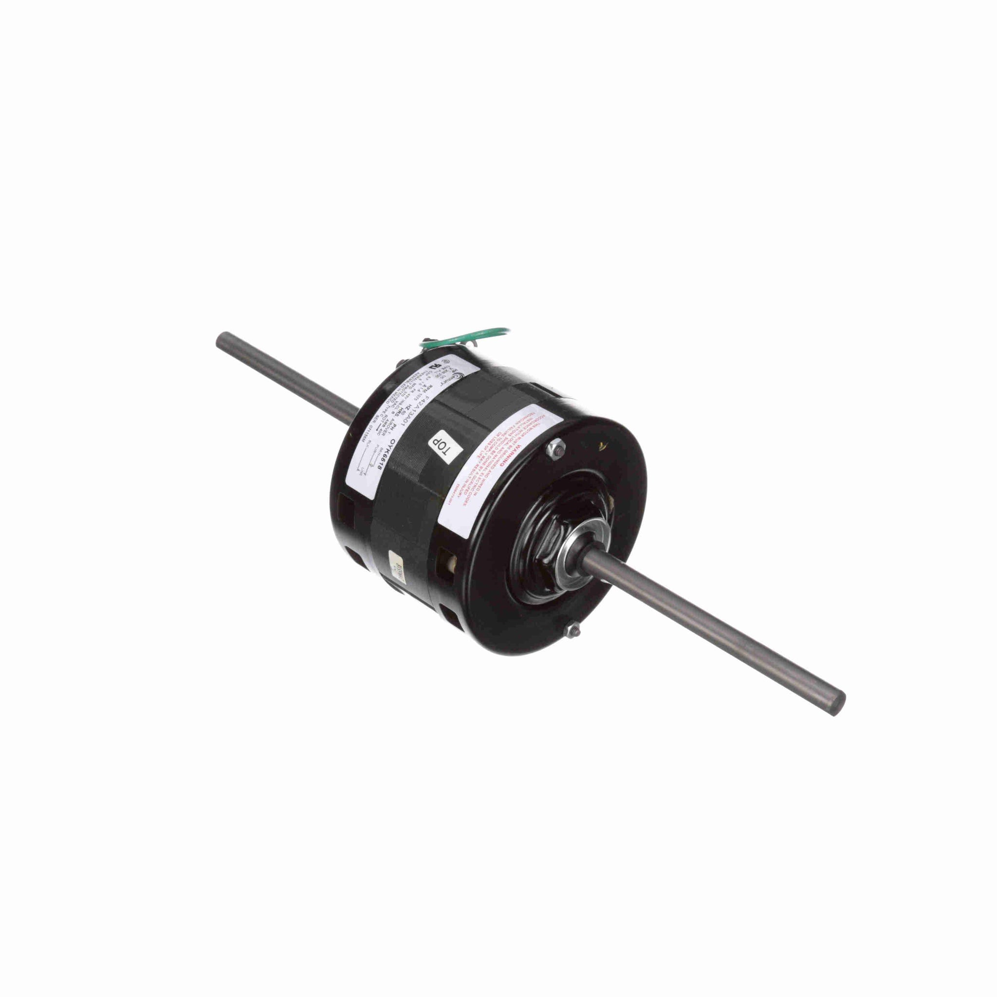 OYK6518 - 1/5 HP OEM Replacement Motor, 1075 RPM, 208-230 Volts, 42 Frame, Semi Enclosed - Hardware & Moreee