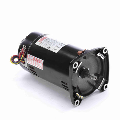 Q3102 - 1 HP Pool Pump Motor, 3 phase, 3600 RPM, 208-230/460 V, 48Y Frame, ODP