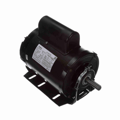 RB1104AV1 - 1.0 HP Fan and Blower HVAC/R Motor, 1 phase, 1800 RPM, 115/208-230 V, 56 Frame, OPEN