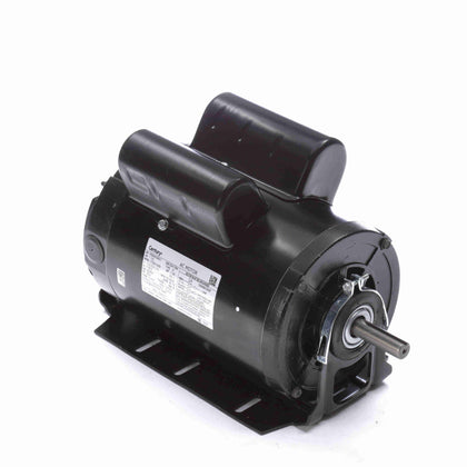 RB1154AV1 - 1 1/2 HP Fan and Blower HVAC/R Motor, 1 phase, 1800 RPM, 115/208-230 V, 56H Frame, OPEN