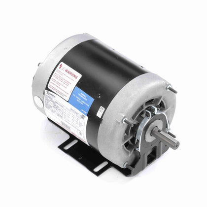 RB2036 - 1/3 HP Fan and Blower HVAC/R Motor, 1 phase, 1200 RPM, 115/230 V, 56 Frame, ODP