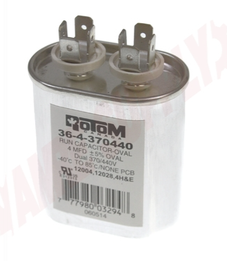 Rotom 4DV Run Capacitor