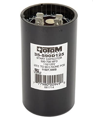 Rotom 590B Start Capacitor