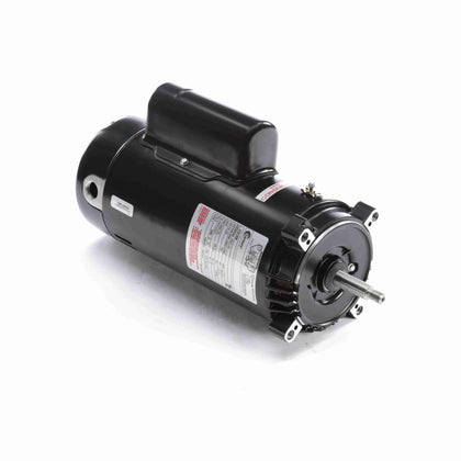 STS1152R - 1 1/2,1/4 HP Pool Pump Motor, 1 phase, 3600 RPM, 230 V, 56J Frame, ODP