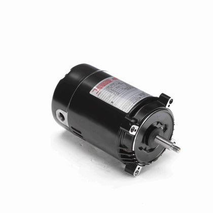 T1052 - 1/2 HP Jet Pump Motor, 1 phase, 3600 RPM, 230/115 V, 56J Frame, ODP - Hardware & Moreee