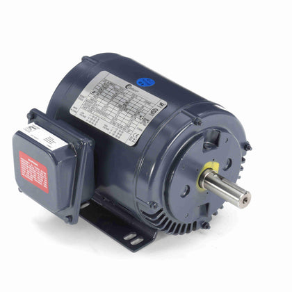 TO101 - 1 HP General Purpose Motor, 3 phase, 1800 RPM, 208-230/460 V, 143T Frame, ODP