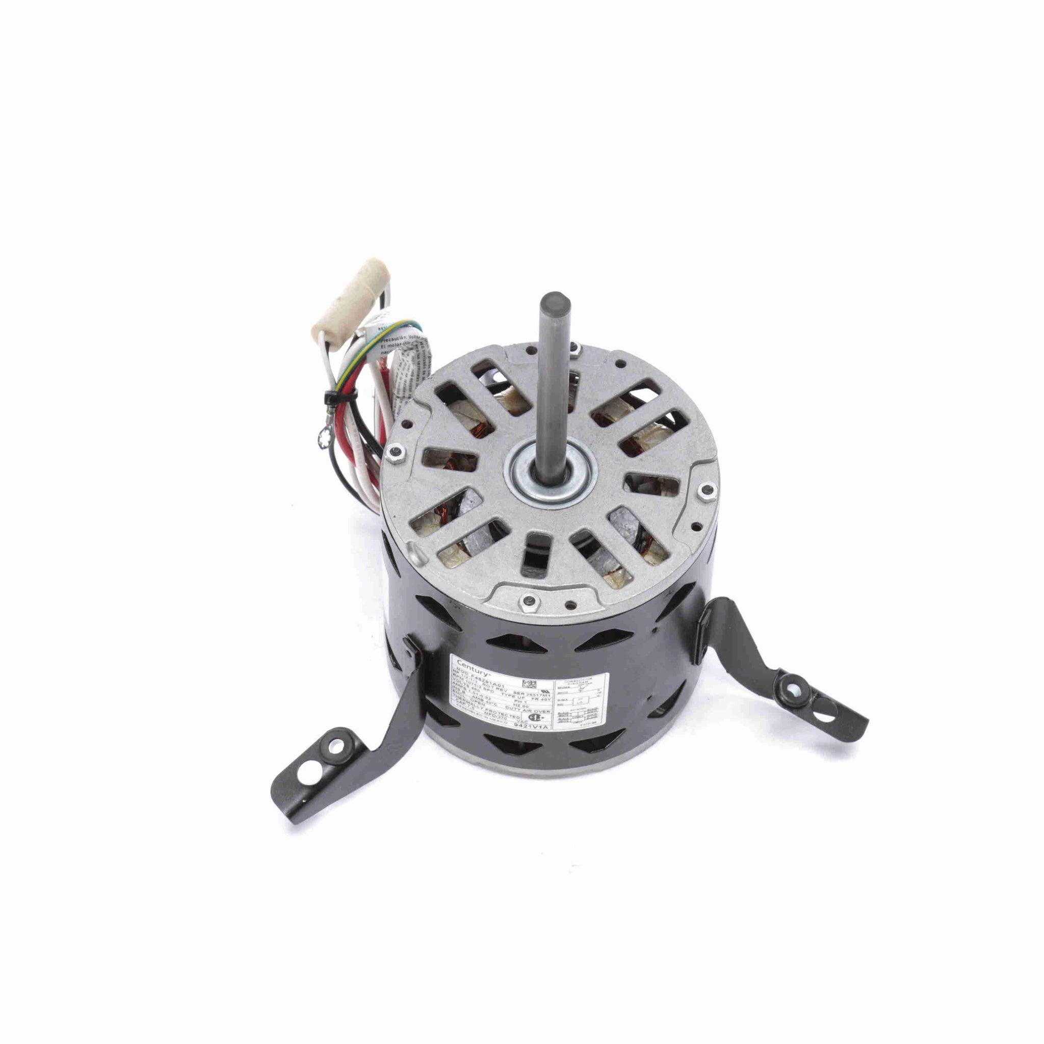 9421V1A -  1/2-1/3 HP Fan Coil / Room Air Conditioner Motor, 1075 RPM, 2 Speed, 460 Volts, 48 Frame, OAO - Hardware & Moreee