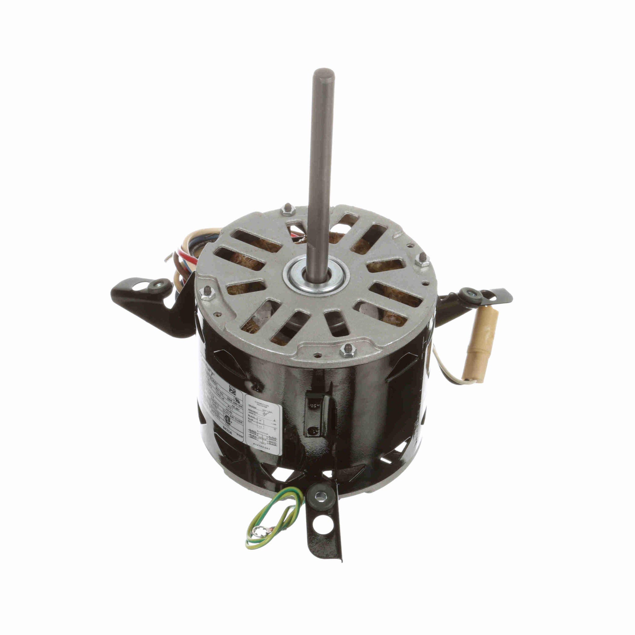 9433A -  1/3-44287-1/6 HP Fan Coil / Room Air Conditioner Motor, 1075 RPM, 3 Speed, 277 Volts, 48 Frame, OAO - Hardware & Moreee