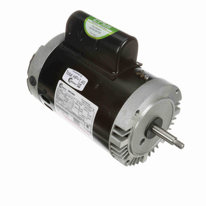 B654 -  1.0 HP Pool Pump Motor, 1 phase, 3600 RPM, 208-230/115 V, 56J Frame, ODP