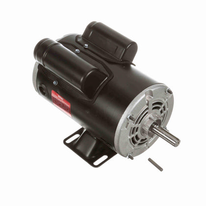 C202ES -  1/4 HP General Purpose Motor, 1 phase, 1200 RPM, 115/230 V, 56 Frame, ODP