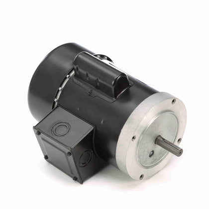 C208V1 -  1/4 HP General Purpose Motor, 1 phase, 1200 RPM, 115/208-230 V, 56C Frame, TEFC