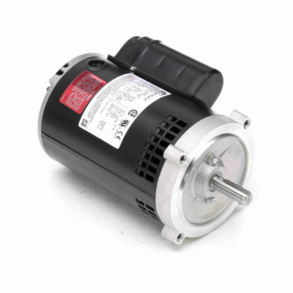 C315ES -  1/2 HP General Purpose Motor, 1 phase, 1800 RPM, 115/230 V, 56C Frame, ODP