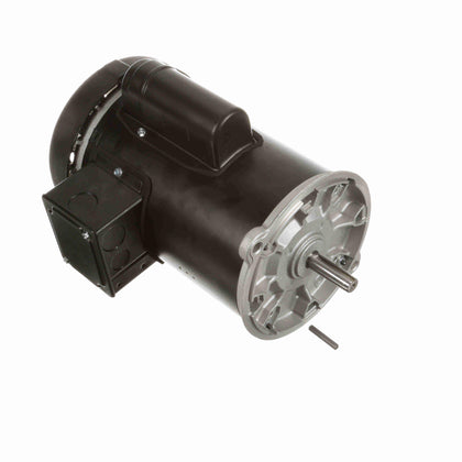 C333V1 -  1.0 HP Auger Drive Motor, 1 phase, 1800 RPM, 115/230 V, 56N Frame, TEFC