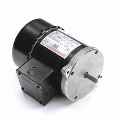 C346 -  1/2 HP Auger Drive Motor, 3 phase, 1800 RPM, 208-230/460 V, 56N Frame, TEFC