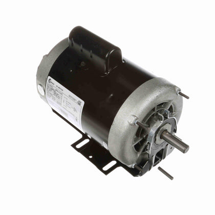 C472V1 -  1.0/.33 HP 2 speed Fan and Blower HVAC/R Motor, 1 phase, 1800/1200 RPM, 208/230 V, 56 Frame, ODP