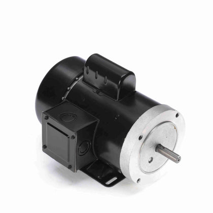 C827 -  1/2 HP General Purpose Motor, 1 phase, 1200 RPM, 115/208-230 V, 56C Frame, TEFC