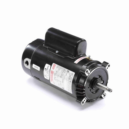 UCT1102 - 1 HP Pool Pump Motor, 1 phase, 3600 RPM, 230/115 V, 56J Frame, ODP