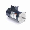 DC125 -  1/2 HP SCR Motor, 1750 RPM, 180 V, 56C Frame, TEFC