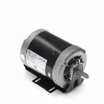 F246 -  1/2-.14 HP 2 speed Fan and Blower HVAC/R Motor, 1 phase, 1800/1200 RPM, 115 V, 56 Frame, ODP