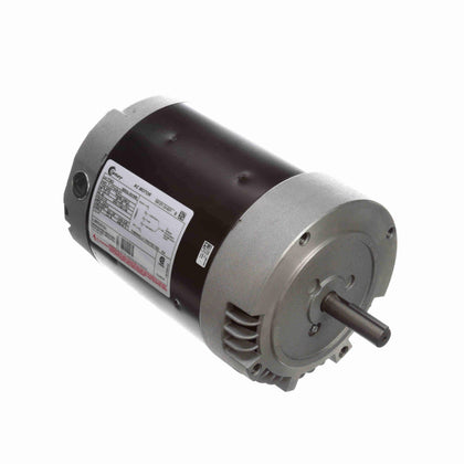 F263 -  1/2-.14 HP 2 speed Ventilation HVAC/R Motor, 1 phase, 1800/1200 RPM, 115 V, 56CZ Frame, ODP