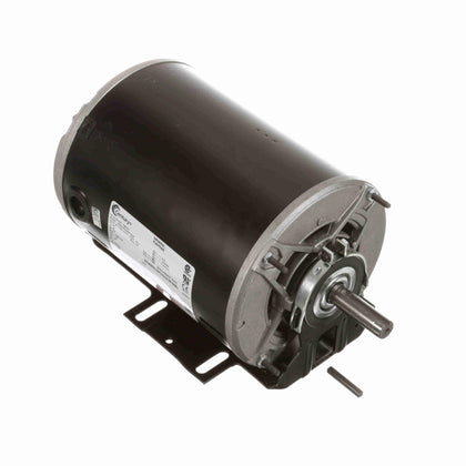 F391V1 -  0.5/0.14 HP 2 speed Fan and Blower HVAC/R Motor, 1 phase, 1800/1200 RPM, 115 V, 56 Frame, ODP