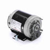 F501 -  1/2 HP Belt Drive Fan Motor, 1 phase, 1800 RPM, 230/115 V, 56Z Frame, TEAO