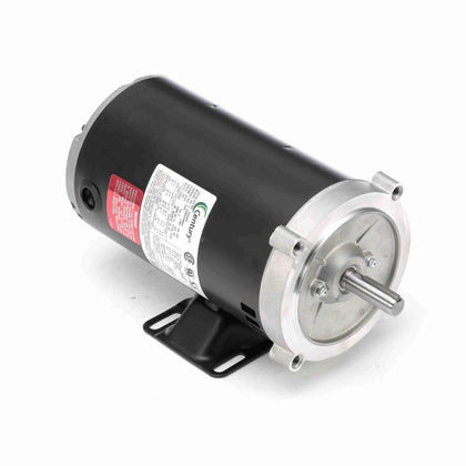 H024ES -  1/3 HP General Purpose Motor, 3 phase, 1200 RPM, 230/460 V, 56C Frame, ODP