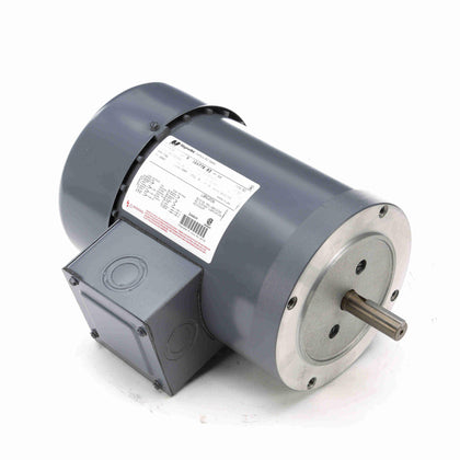 H035 -  3/4 HP General Purpose Motor, 3 phase, 1200 RPM, 200-230/460 V, 56C Frame, TEFC