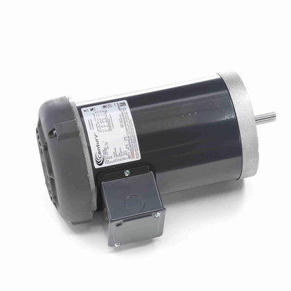 H921LES -  1 HP General Purpose Motor, 3 phase, 1800 RPM, 230/460 V, 56C Frame, TEFC