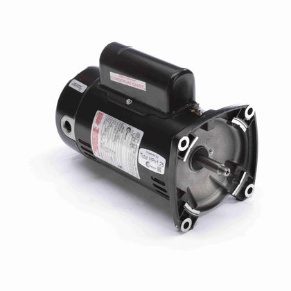 UQC1102 - 1 HP Pool Pump Motor, 1 phase, 3600 RPM, 230/115 V, 48Y Frame, ODP