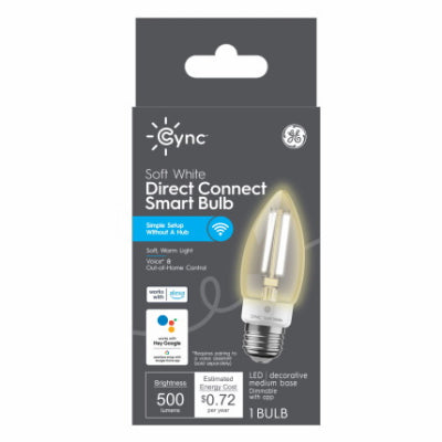 Hardware store usa |  GE 6W BM Smart Bulb | 93130193 | G E LIGHTING