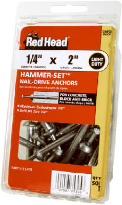 Hardware store usa |  50PK 1/4x1 Hamm Anchor | 35300 | ITW BRANDS