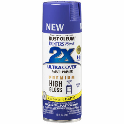 Hardware store usa |  PT2X 12OZ HG BLU Paint | 355057 | RUST-OLEUM