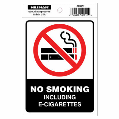 Hardware Store USA | 4x6 No Smoking Sign