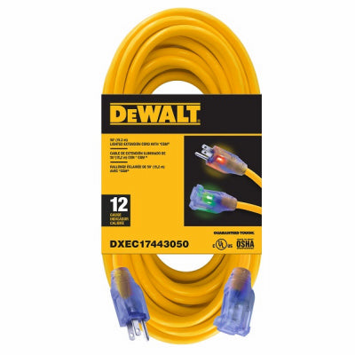 Hardware store usa |  50' 12/3 Ext Cord | DXEC17443050 | CENTURY WIRE & CABLE