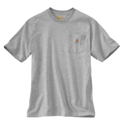Hardware store usa |  2XLTall GRY SS Pock Tee | K87-HGY-XXL-TLL | CARHARTT INC