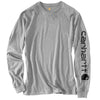 Hardware store usa |  XL Tall GRY LS Logo Tee | K231-HGY-XLG-TLL | CARHARTT INC