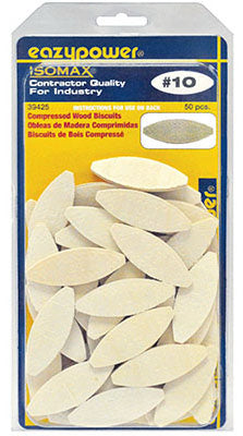 Hardware Store USA | 50PK #10 WD Biscuits