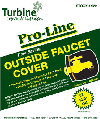 Hardware store usa |  Outside Faucet Cover | 922 | TURBINE INDUSTRIES