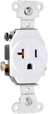 Hardware store usa |  20A WHT HD SGL Outlet | 5351WCC8 | PASS & SEYMOUR