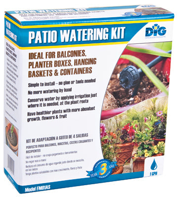 Hardware store usa |  Patio Watering Kit | FM01-AS | DIG CORPORATION