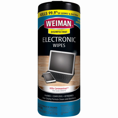 Hardware store usa |  30CT Electronic Wipes | 93A | WEIMAN PRODUCTS LLC