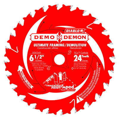 Hardware Store USA | 6-1/2''x24T Circ Blade | Pack Of 10