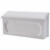 Hardware Store USA | WHT Horiz Poly Mailbox