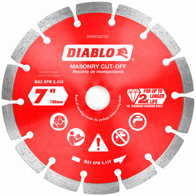 Hardware Store USA | 7'' Dia Seg Blade