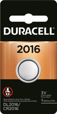 Hardware store usa |  DURA 3V 2016 Battery | 10110 | DURACELL DISTRIBUTING NC